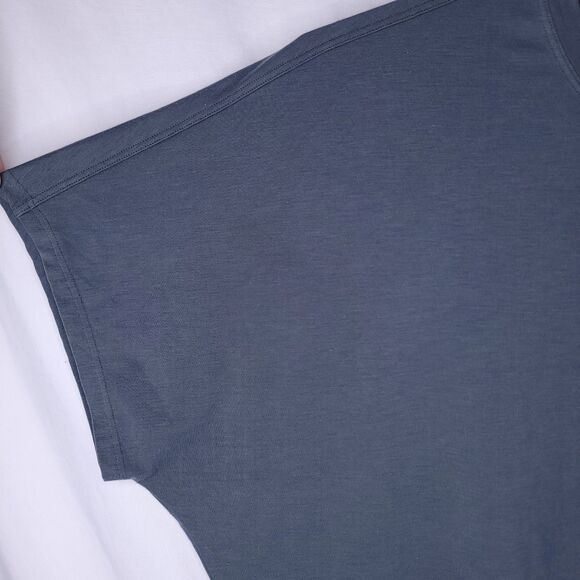 Athleta Allyson Felix Top Womens Medium Gray Cropped Break Records Break Barrier - Picture 4 of 11